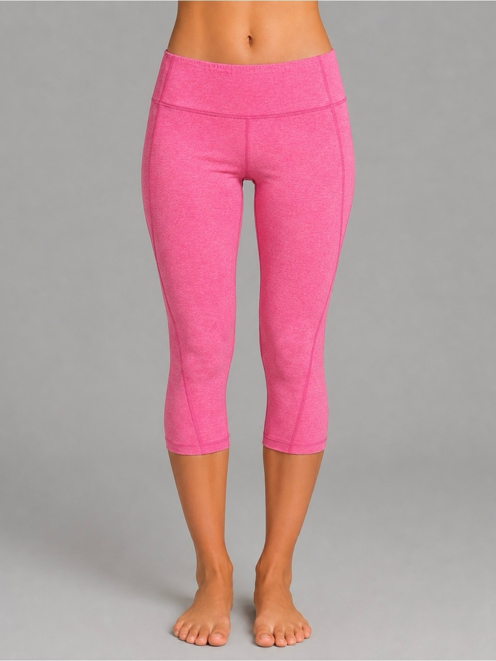Outdoor voices, thick stretch, size medium, dark, pink cropped leggings